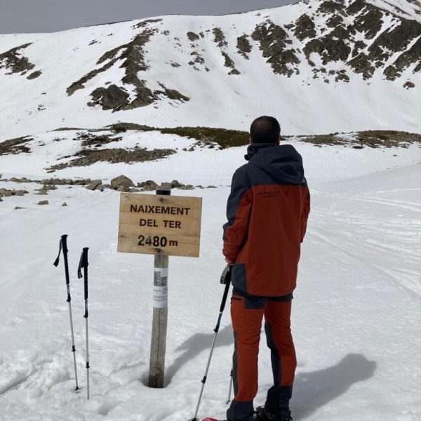 Ulldeter Naixement del Ter raquetes de neu NaturActiva