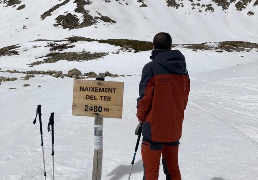 Ulldeter Naixement del Ter raquetes de neu NaturActiva